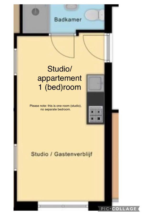 Studio En Deluxe Appartement Blueberry 赞德沃特 外观 照片