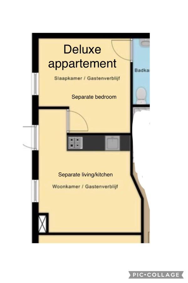 Studio En Deluxe Appartement Blueberry 赞德沃特 外观 照片